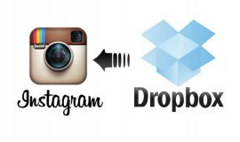 Fotografije na Instagramu s računala pomoću Dropboxa