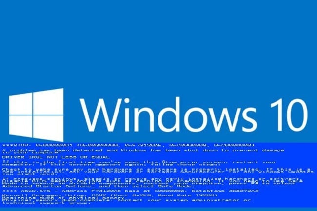 Kritična Windows 10 pogreška