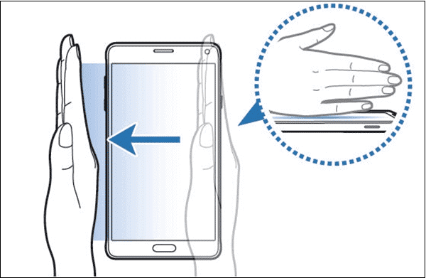 Snimak ekrana Samsung dlan