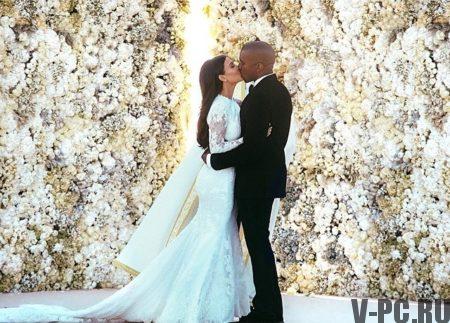 Kim Kardashian sa suprugom na Instagramu