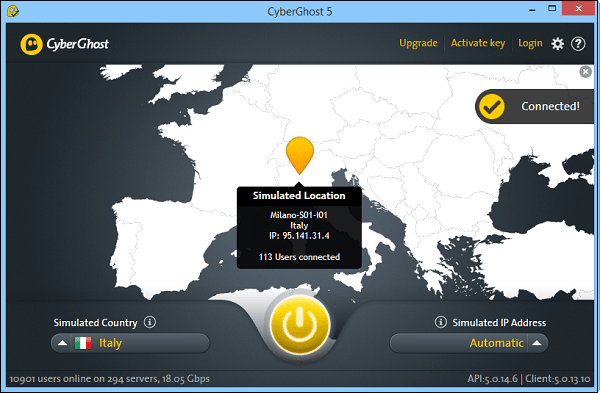 VPN razina