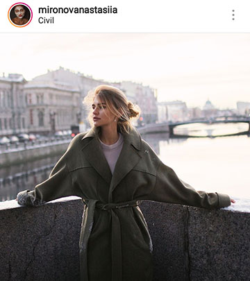 jesenske foto ideje za instagram - djevojka na mostu u kaputu