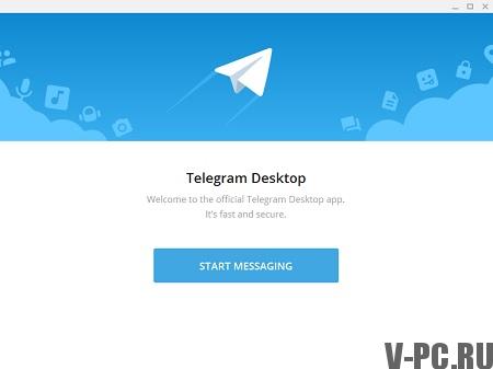 telegramska verzija za računalo